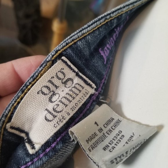 Garage Clothing Denim Jean Shorts - Picture 4 of 4